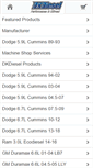 Mobile Screenshot of dkdiesel.com